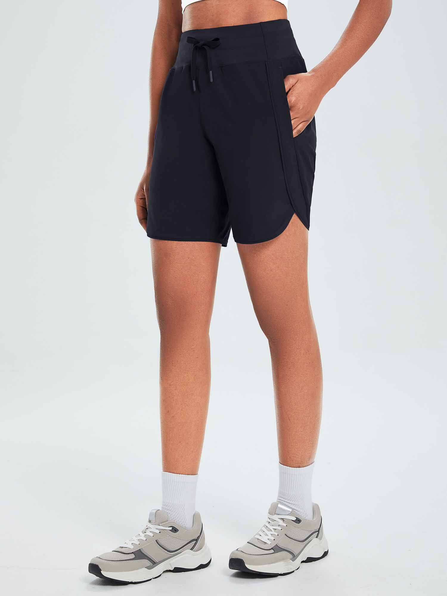 Women's 7' High-Waisted Quick-Dry Running Shorts
