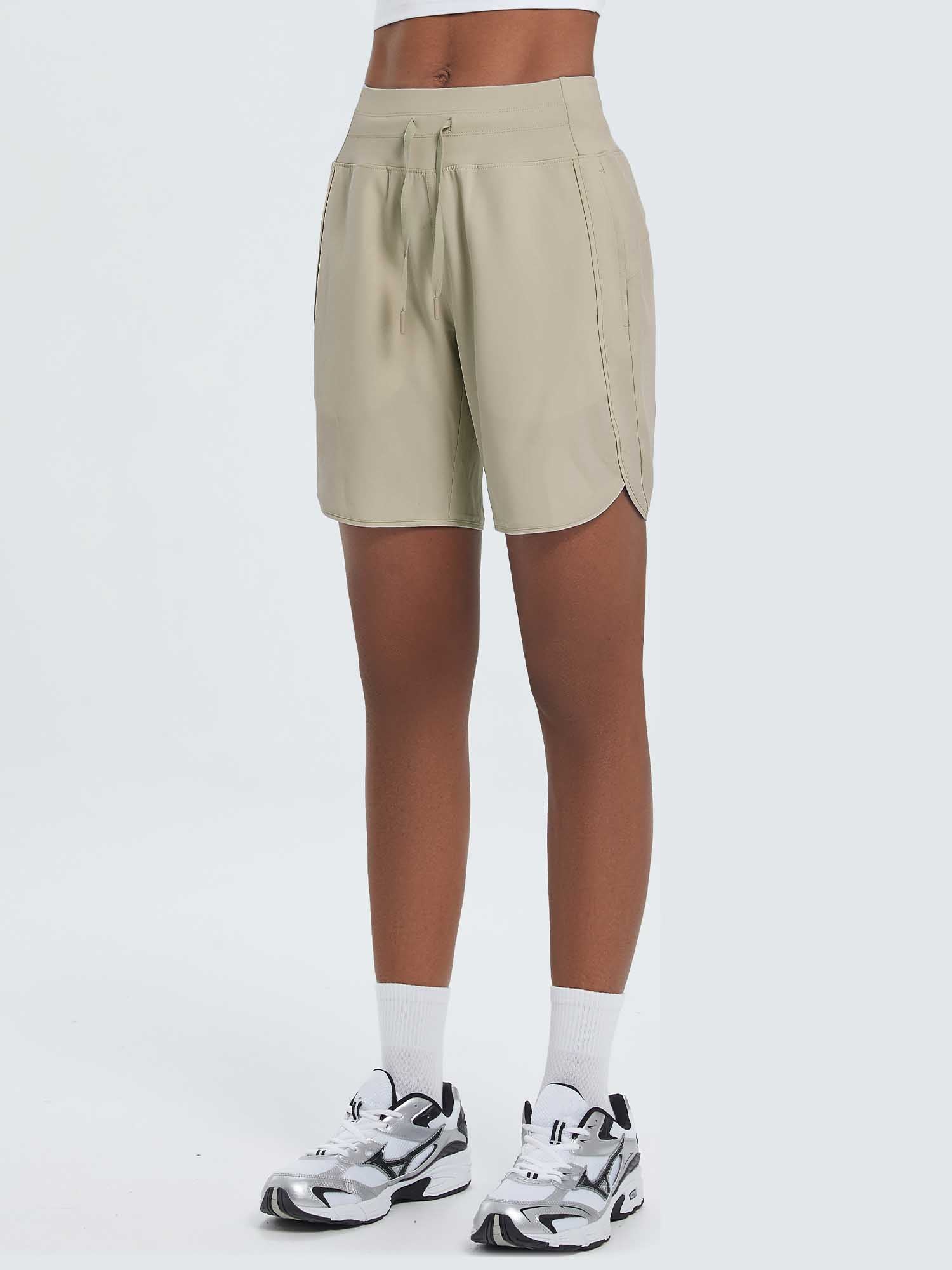 Women's 7' High-Waisted Quick-Dry Running Shorts