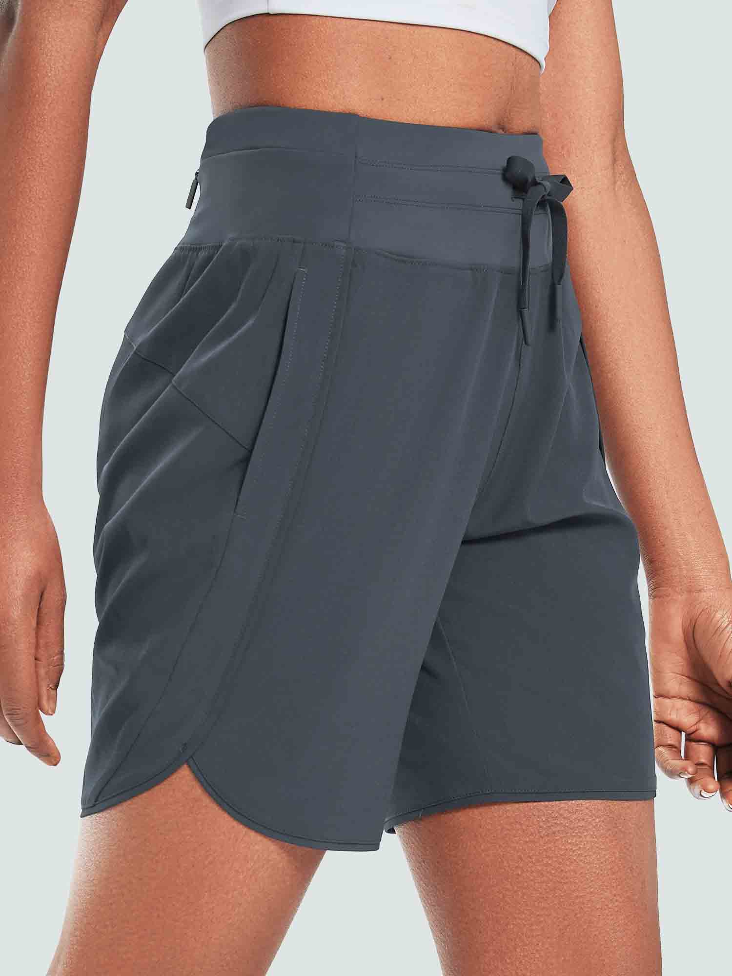 Women's 7' High-Waisted Quick-Dry Running Shorts