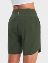 Women's 7' High-Waisted Quick-Dry Running Shorts