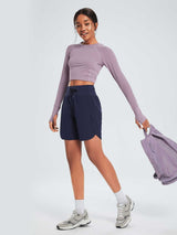 Women's 7' High-Waisted Quick-Dry Running Shorts