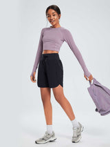 Women's 7' High-Waisted Quick-Dry Running Shorts