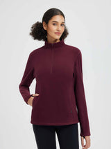 Outdoor Knitted Shaker 1/4 Warm Pullover Hoodie