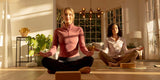 Namaste. Arrive at inner peace by combining meditation with walking and yoga.