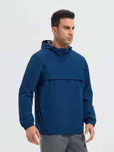 Outdoor Packable Hooded Windbreaker