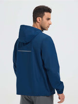 Outdoor Packable Hooded Windbreaker
