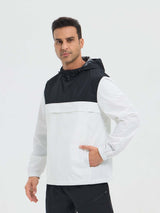 Outdoor Packable Hooded Windbreaker