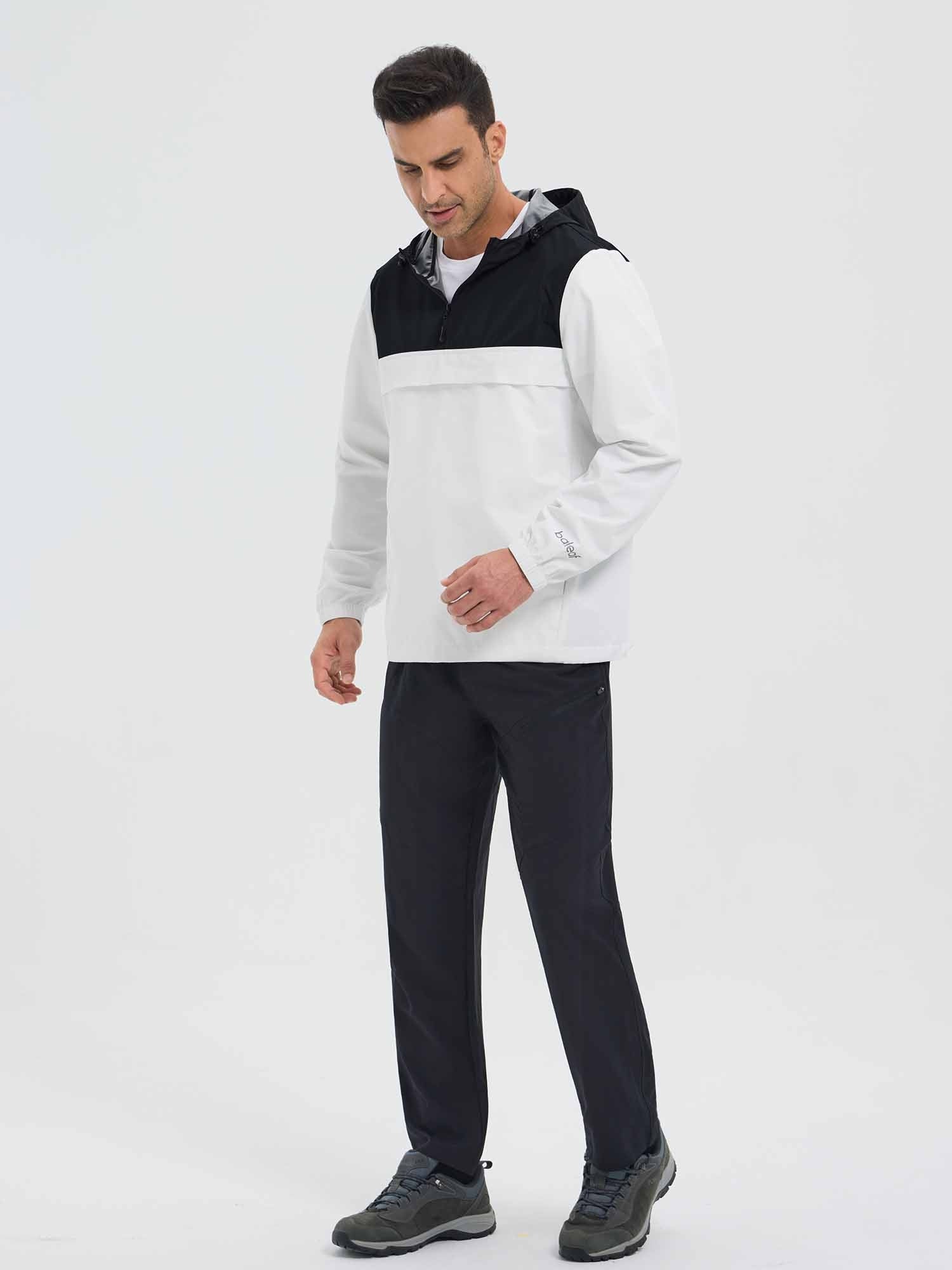 Outdoor Packable Hooded Windbreaker
