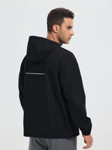 Outdoor Packable Hooded Windbreaker