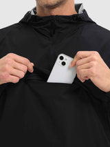 Outdoor Packable Hooded Windbreaker