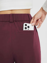 Yoga Fleece High Waisted Tapered Pants