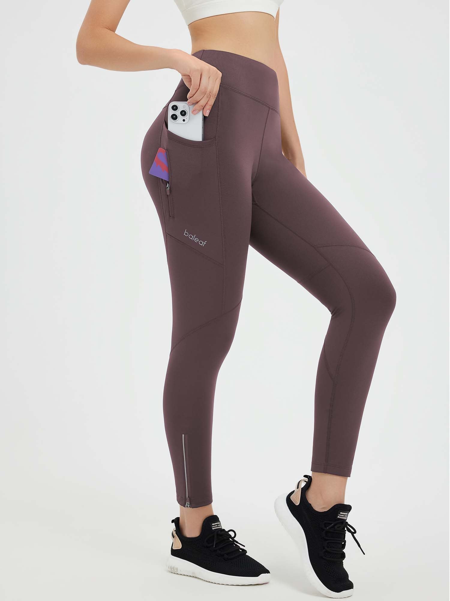 Cycling 25' Fleece Tight Leggings
