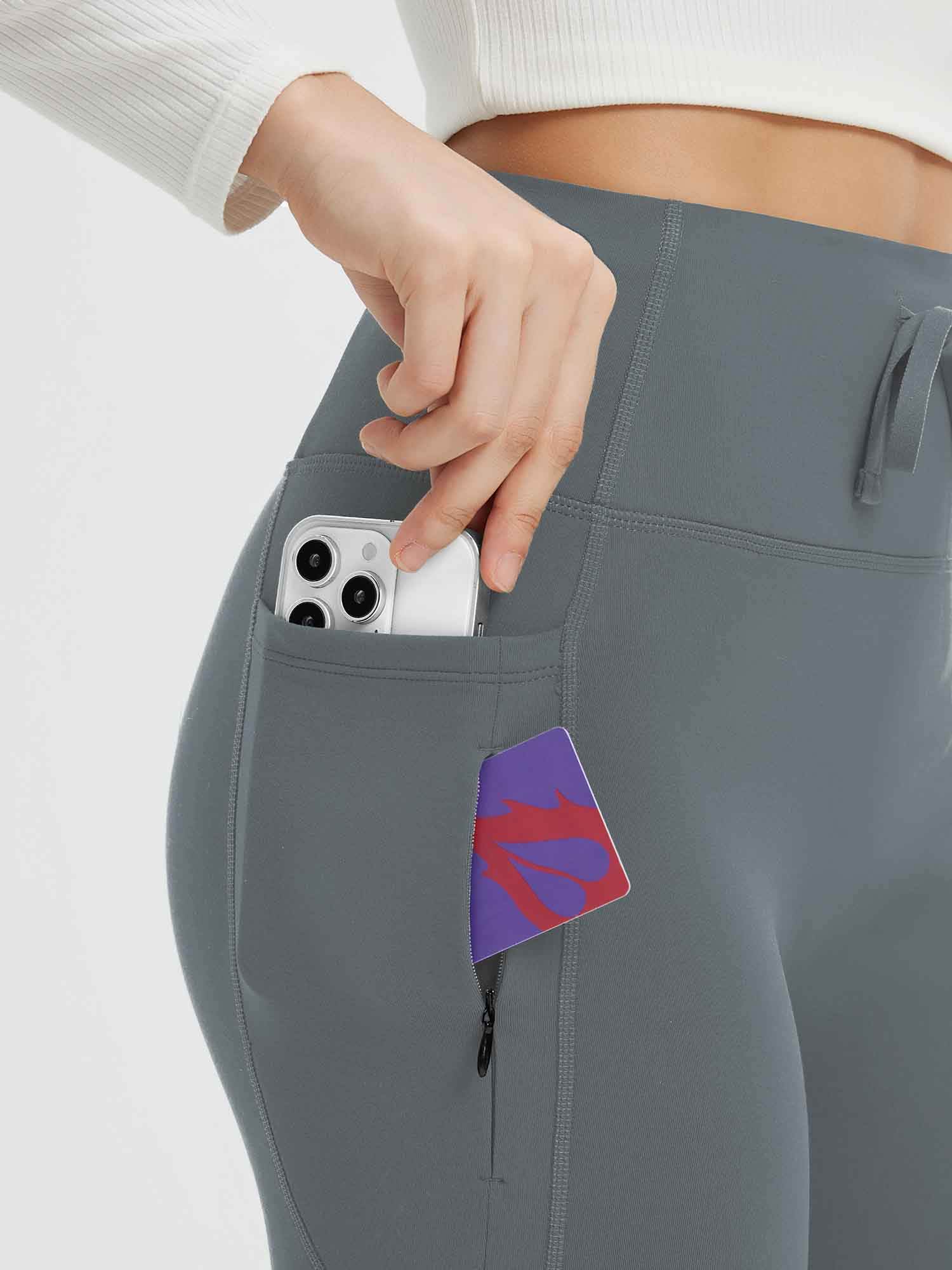 Yoga Drawstring High-Waisted Flared Pants (Petite Fit)