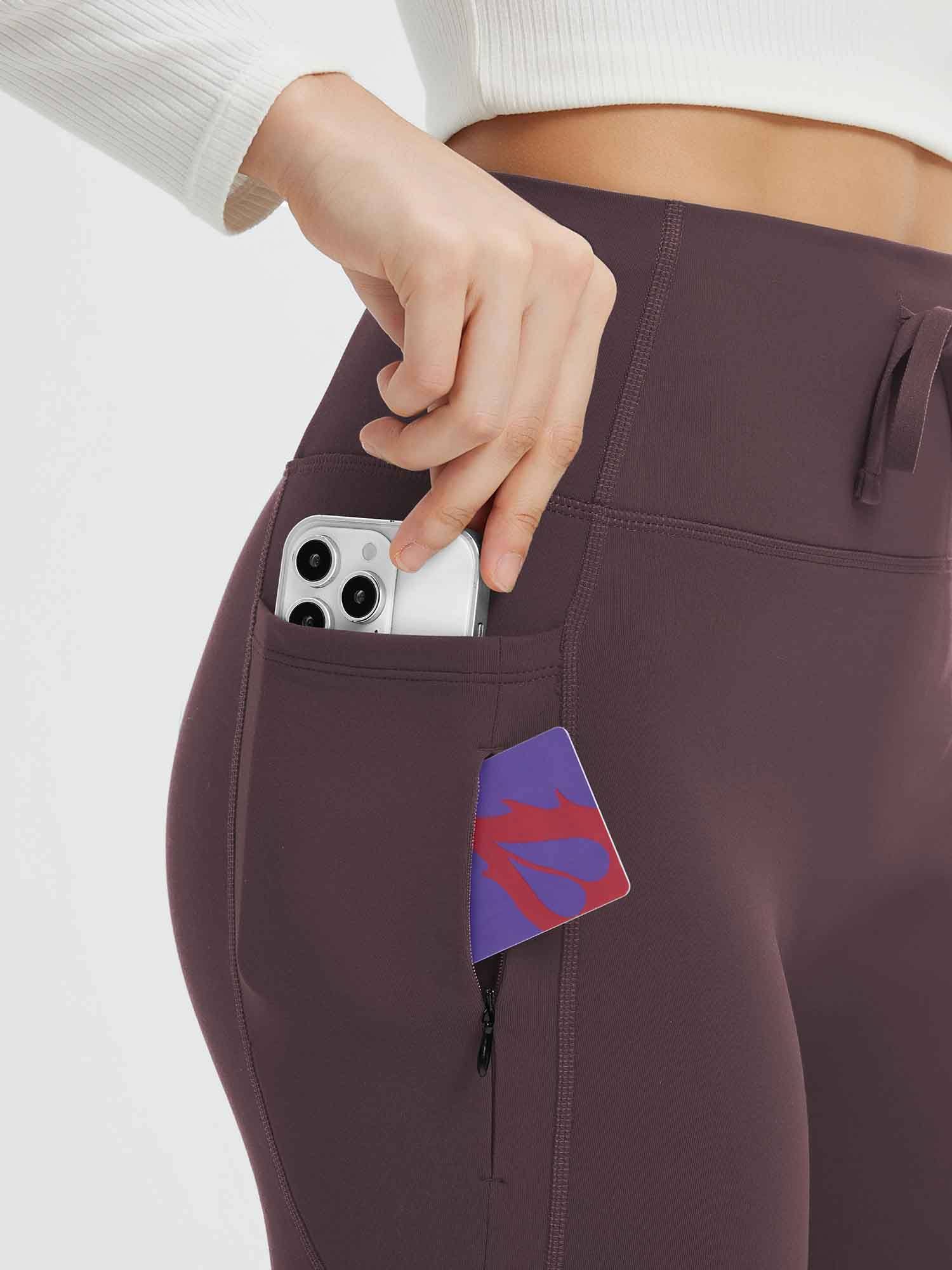 Yoga Drawstring High-Waisted Flared Pants (Petite Fit)