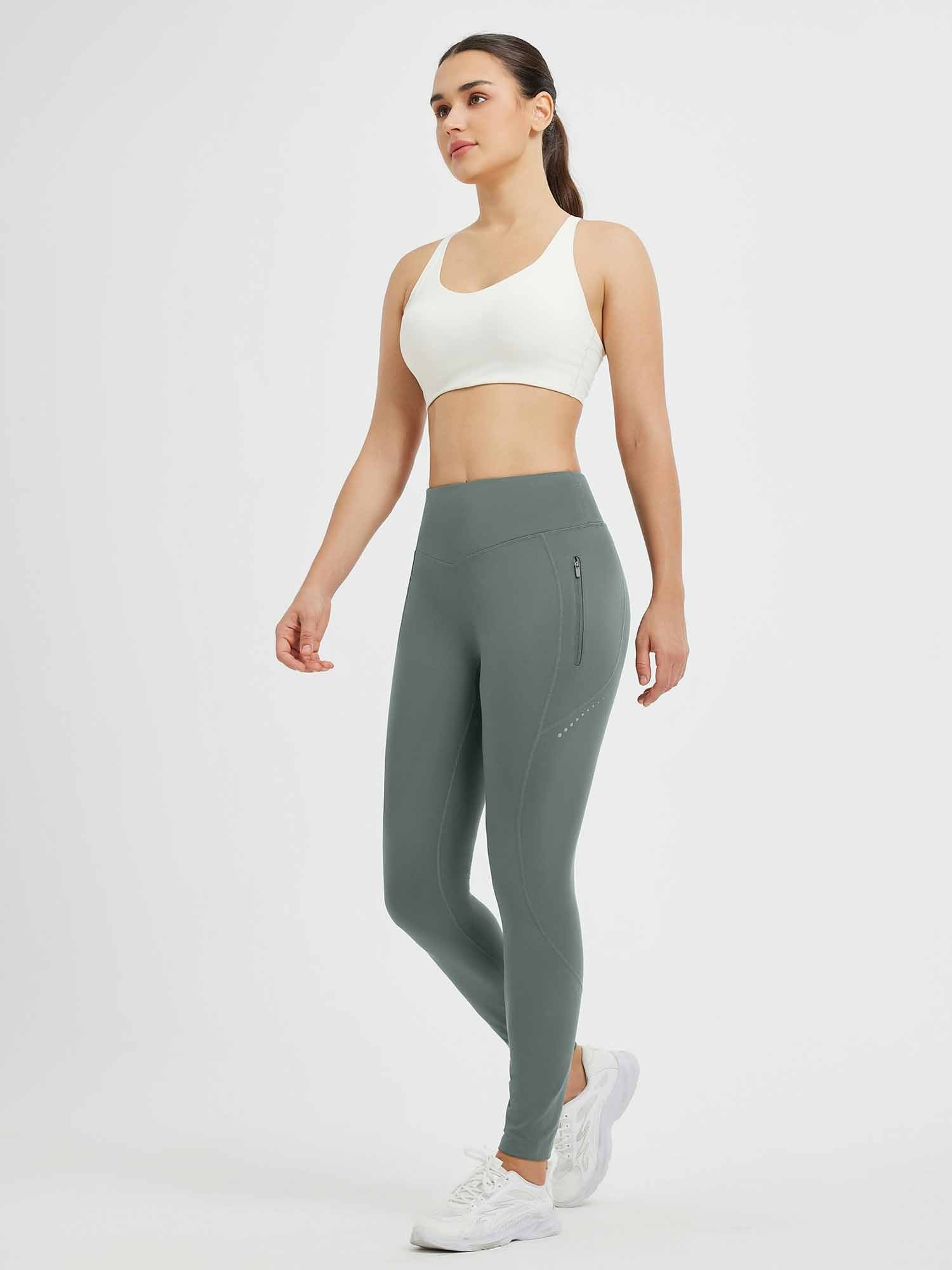 Cycling Waterproof Seamless Fleece Leggings