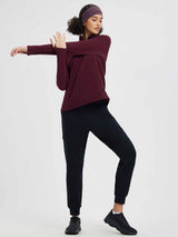 Outdoor Knitted Shaker 1/4 Warm Pullover Hoodie