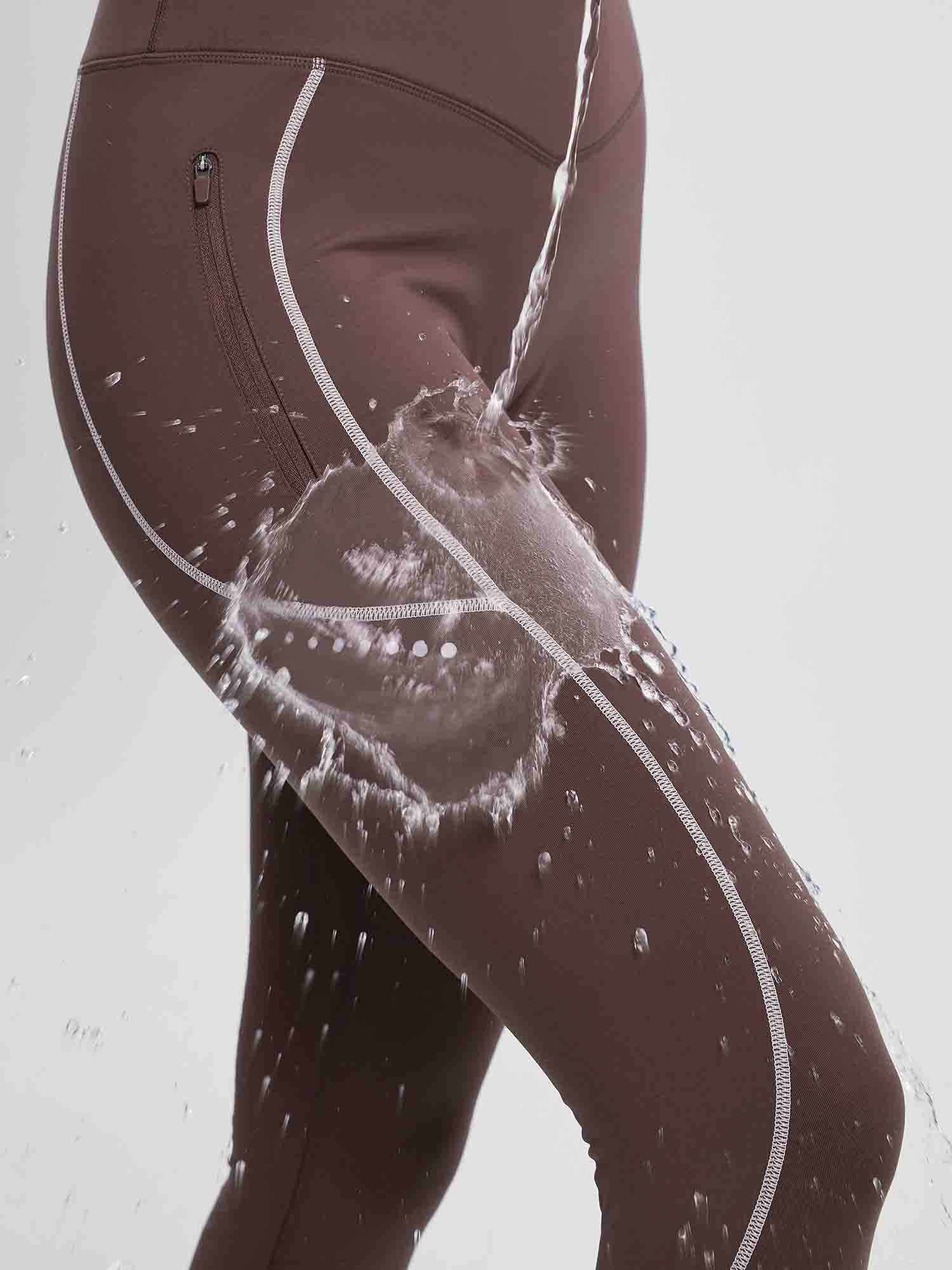 Cycling Waterproof Seamless Fleece Leggings