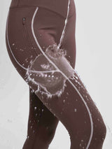 Cycling Waterproof Seamless Fleece Leggings