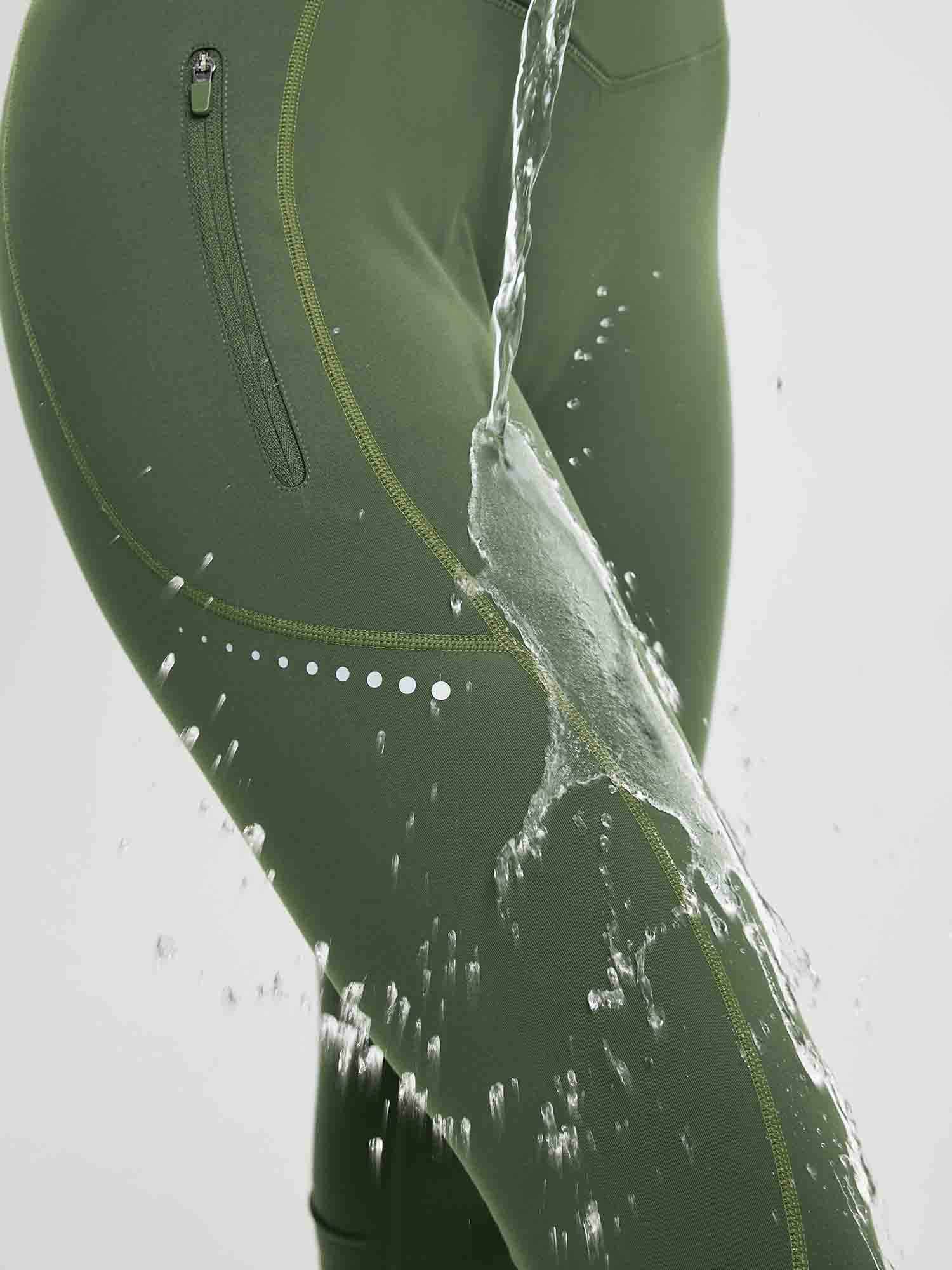 Cycling Waterproof Seamless Fleece Leggings