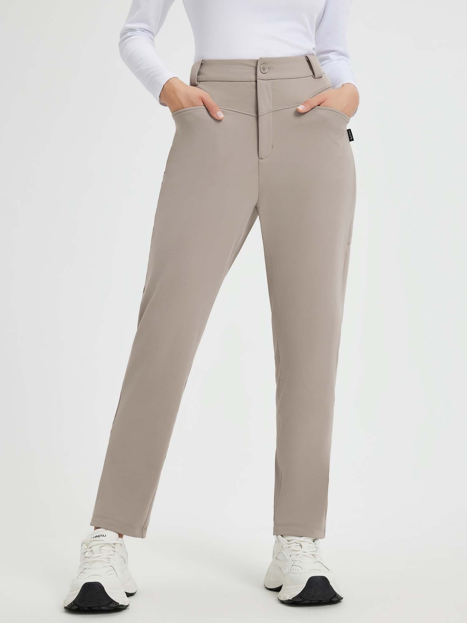 Yoga Fleece High Waisted Tapered Pants