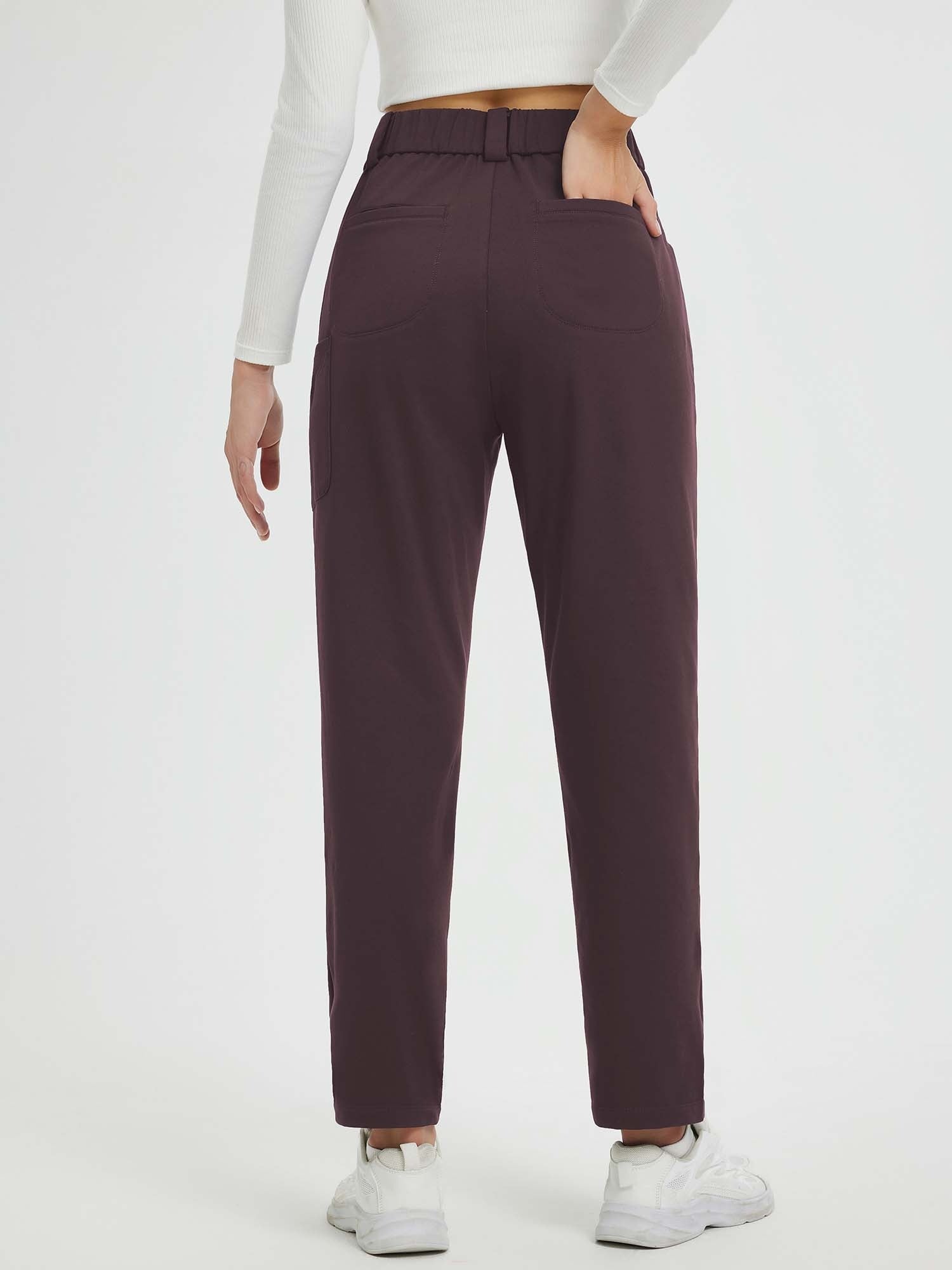 Yoga Fleece High Waisted Tapered Pants
