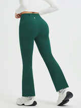 Yoga Drawstring High-Waisted Flared Pants (Petite Fit)