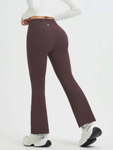 Yoga Drawstring High-Waisted Flared Pants (Petite Fit)