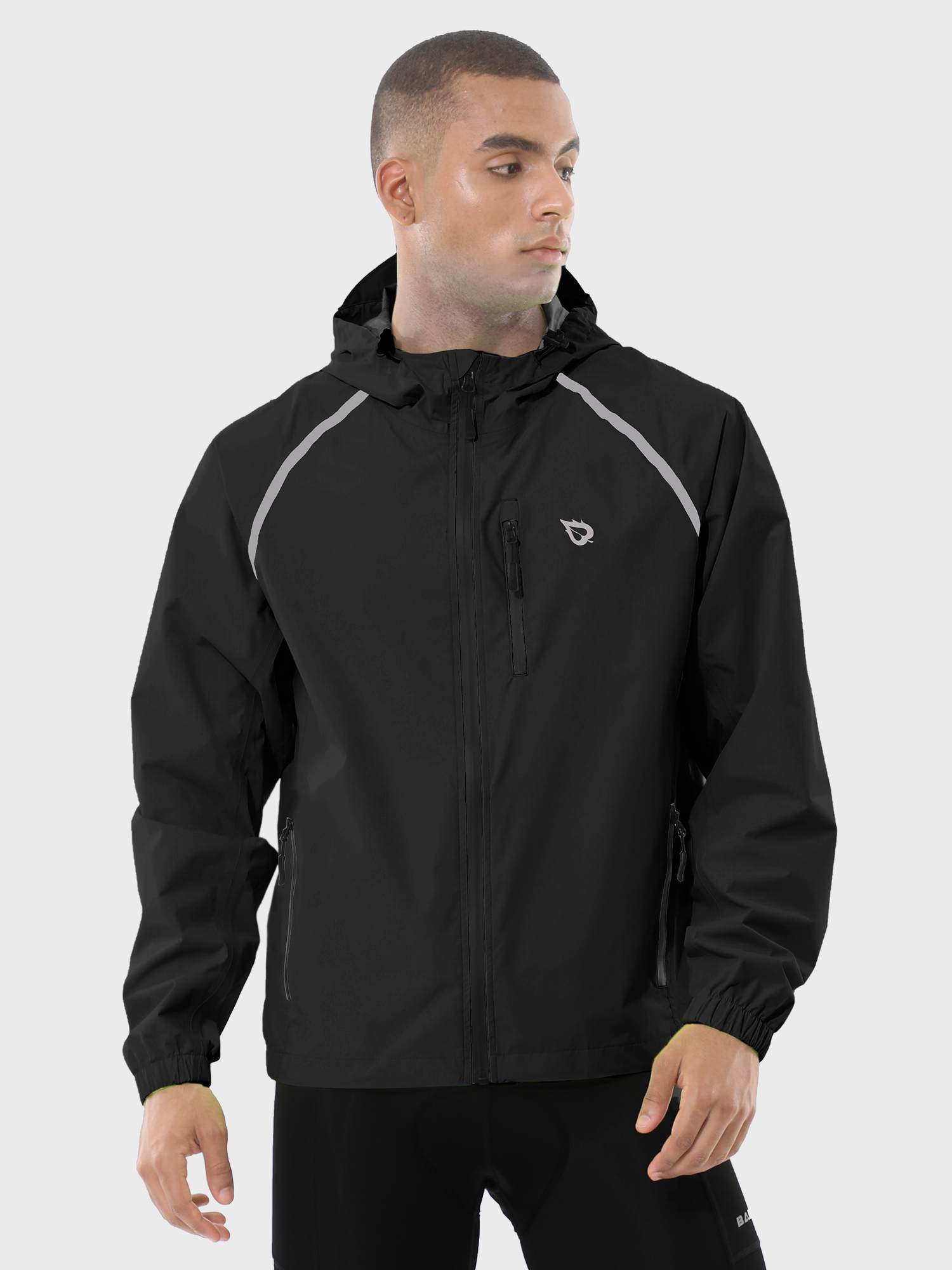 Men's UPF 50+ Waterproof Cycling Rain Jacket