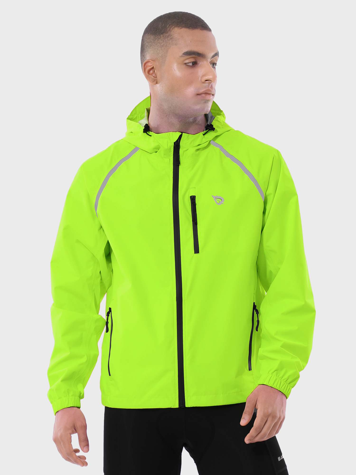 Men's UPF 50+ Waterproof Cycling Rain Jacket