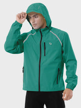 Men's UPF 50+ Waterproof Cycling Rain Jacket