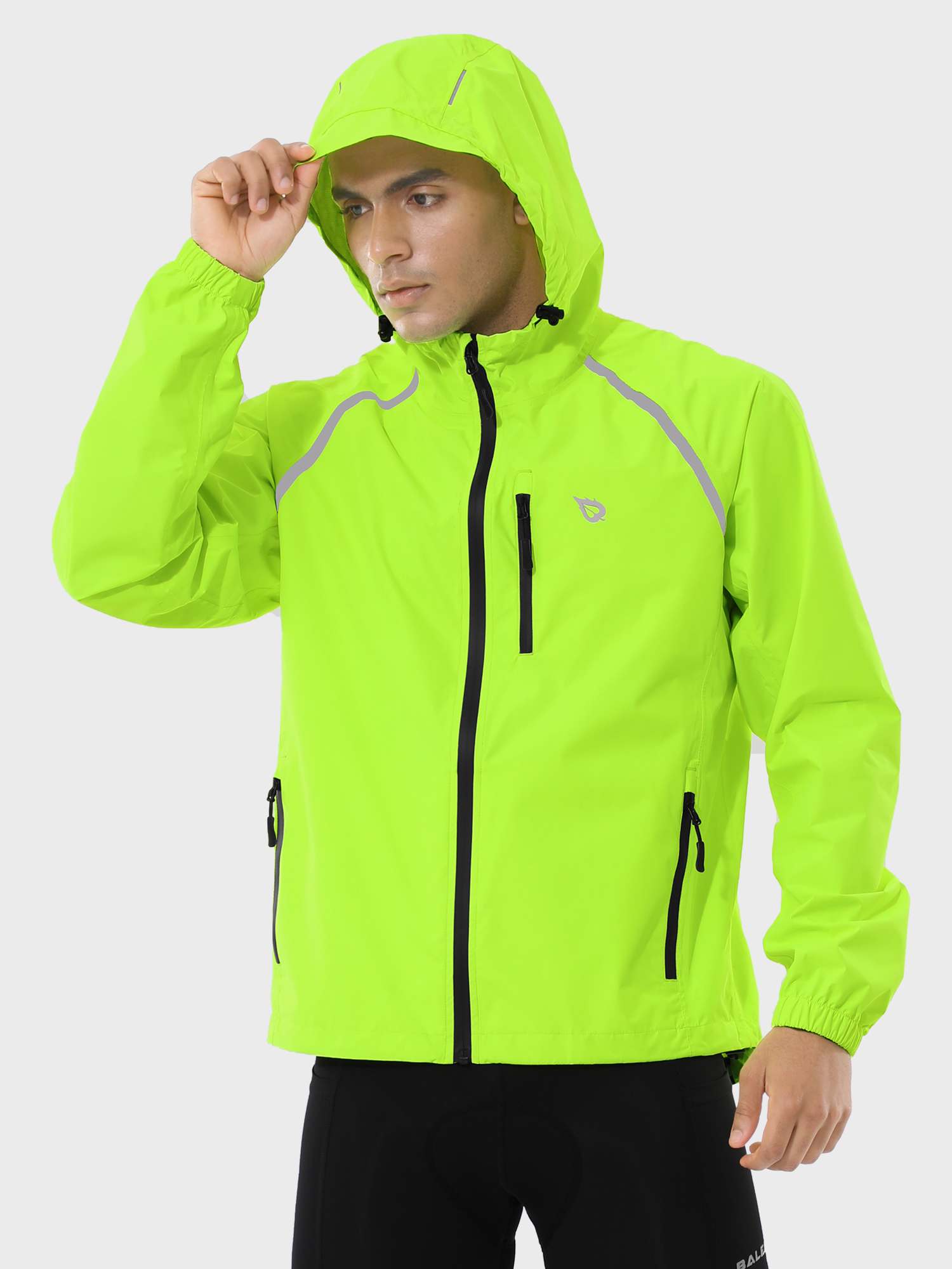 Men's UPF 50+ Waterproof Cycling Rain Jacket