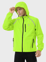Men's UPF 50+ Waterproof Cycling Rain Jacket