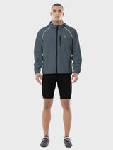 Men's UPF 50+ Waterproof Cycling Rain Jacket