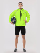 Men's UPF 50+ Waterproof Cycling Rain Jacket
