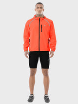 Men's UPF 50+ Waterproof Cycling Rain Jacket