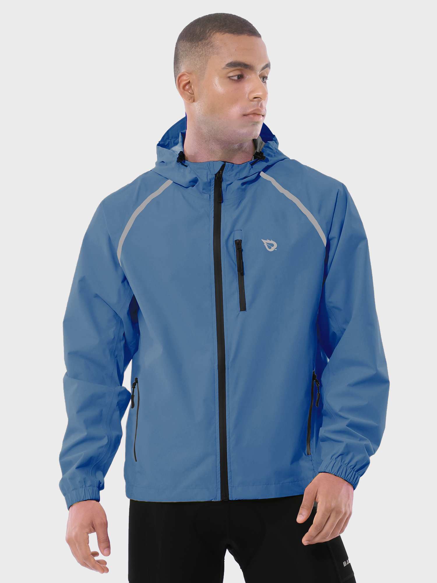Men's UPF 50+ Waterproof Cycling Rain Jacket