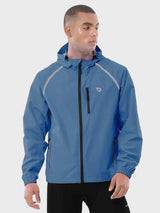 Men's UPF 50+ Waterproof Cycling Rain Jacket