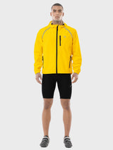 Men's UPF 50+ Waterproof Cycling Rain Jacket