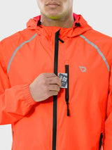 Men's UPF 50+ Waterproof Cycling Rain Jacket