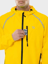 Men's UPF 50+ Waterproof Cycling Rain Jacket