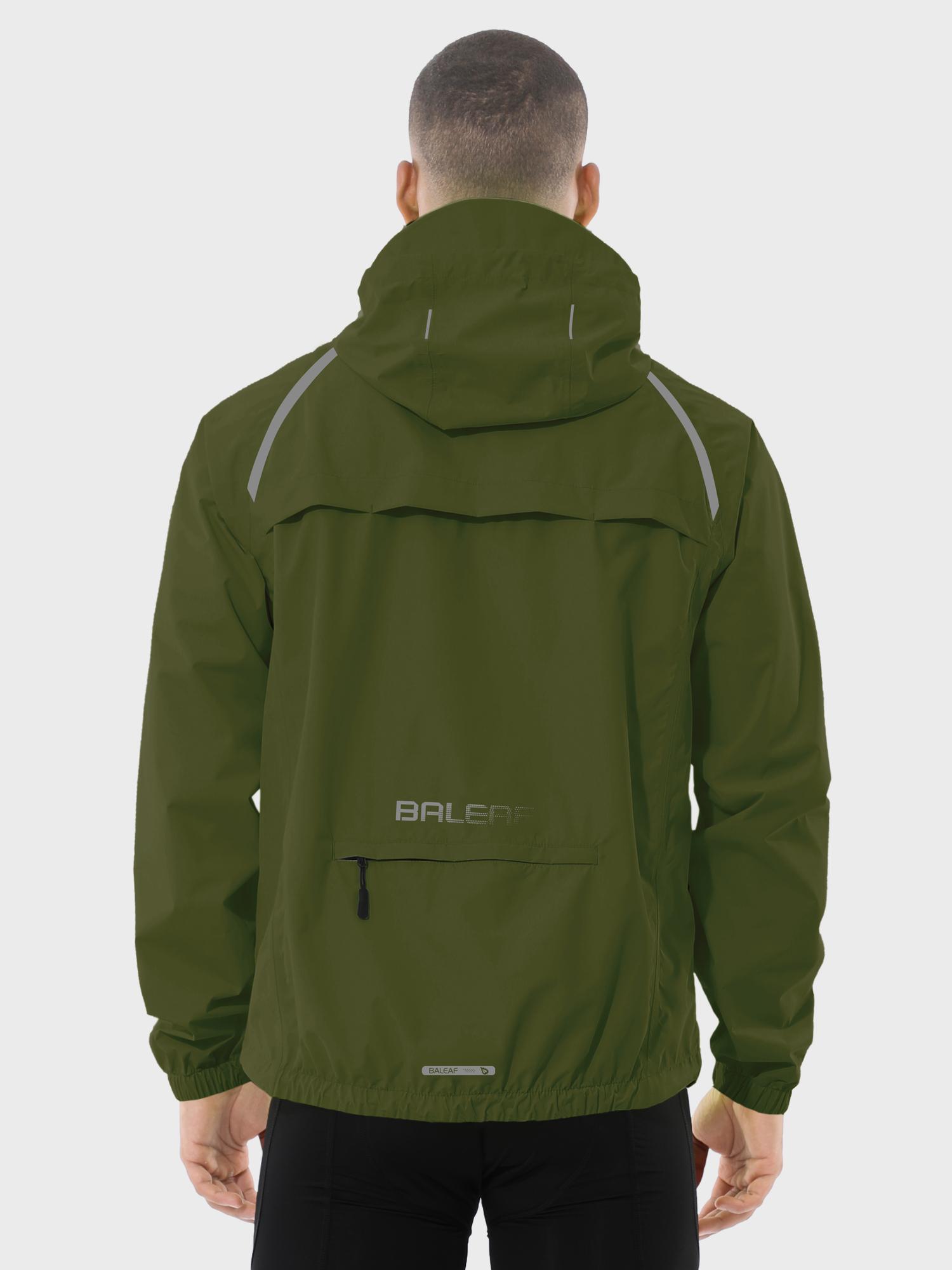 Men's UPF 50+ Waterproof Cycling Rain Jacket