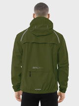 Men's UPF 50+ Waterproof Cycling Rain Jacket