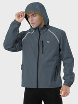 Men's UPF 50+ Waterproof Cycling Rain Jacket