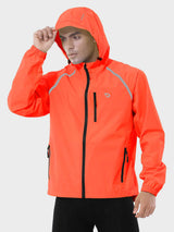 Men's UPF 50+ Waterproof Cycling Rain Jacket