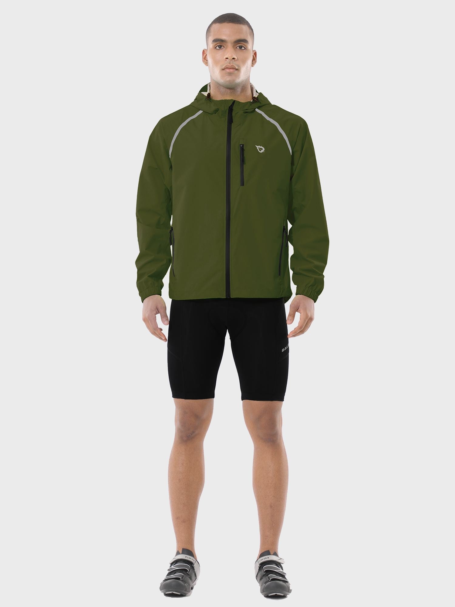 Men's UPF 50+ Waterproof Cycling Rain Jacket