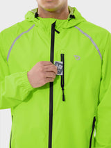Men's UPF 50+ Waterproof Cycling Rain Jacket