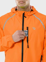Men's UPF 50+ Waterproof Cycling Rain Jacket