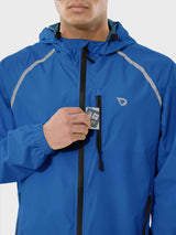 Men's UPF 50+ Waterproof Cycling Rain Jacket