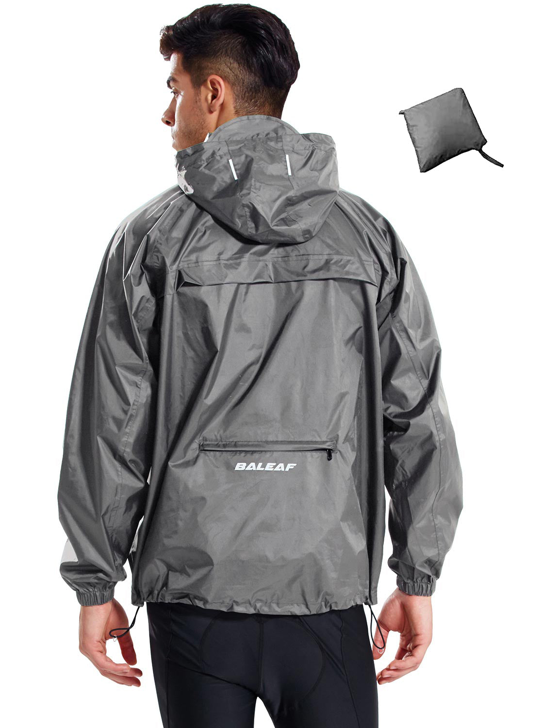 Men's Lightweight Running Rain Jacket
