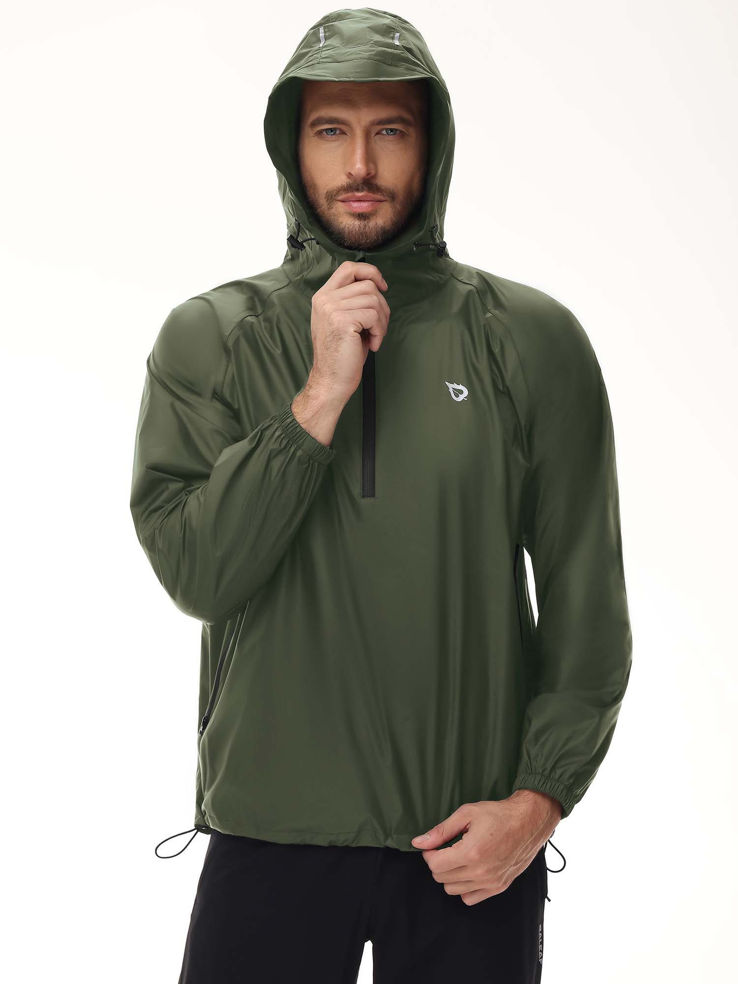 Men's Lightweight Running Rain Jacket